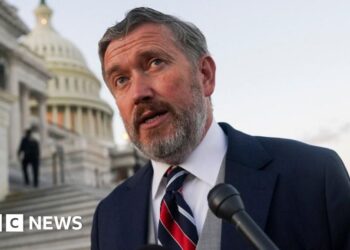 'Men need to be perp-walked' after Epstein files release, Massie tells BBC