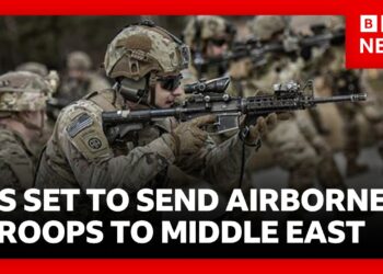 Iran War:  Pentagon set to send thousands of elite 82nd Airborne troops to region | BBC News