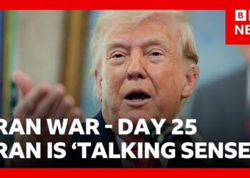 Trump says negotiations to end Iran war happening ‘right now’ | BBC News