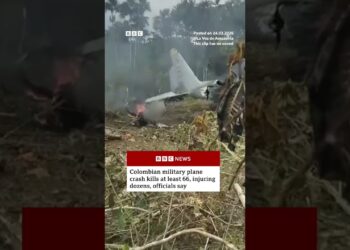 Colombian military plane crash kills at least 66. #Colombia #Plane #BBCNews