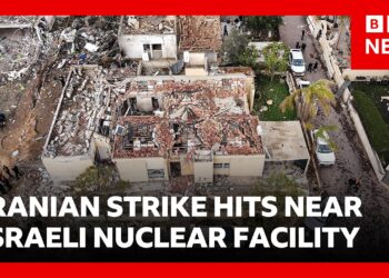 Iran strikes Israeli towns near nuclear site | BBC News