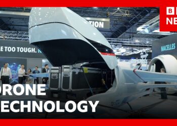 Drone technology in the spotlight | BBC News