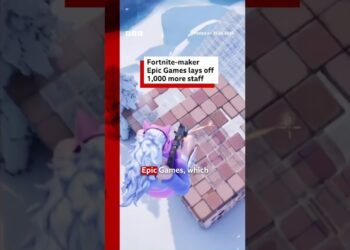 Fortnite-maker Epic Games lays off 1,000 more staff. #Fortnite #Gaming #BBCNews