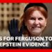Pressure mounts for Sarah Ferguson to give evidence on Epstein | BBC News