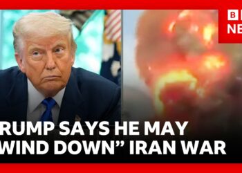 President Trump says he may “wind down” Iran War and let others police region | BBC News
