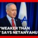 Israeli PM Netanyahu says Iran ‘weaker than it’s ever been’ | BBC News