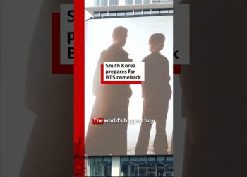 South Korea prepares for BTS comeback. #BTS #KPop #Seoul #BBCNews