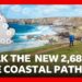 World’s longest coastal path opens in England | BBC News