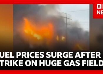 Iran War: Oil and gas prices surge after Israel strikes world’s biggest gas field | BBC News