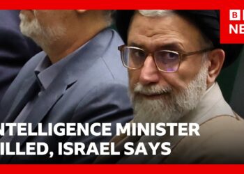Iran’s intelligence minister killed in overnight strike, Israel says | BBC News