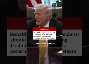 Donald Trump says he believes people with learning disabilities should not be president. #BBCNews