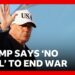 Donald Trump says US not ready to make deal to end war with Iran | BBC News