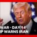 President Donald Trump warns US will hit Iran ‘very hard’ in coming days | BBC News