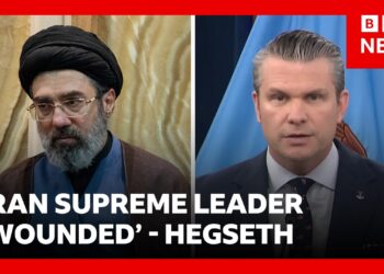 Iran’s supreme leader ‘likely disfigured’, claims US Defence Secretary Pete Hegseth | BBC News