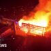 Arrest after major fire tears through historic mill