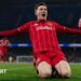 Elliot Anderson celebrates scoring for Nottingham Forest against Man City
