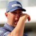 American golfer Gary Woodland cries as he embraces his wife Gabby after winning the Houston Open