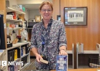 Gornal Library book returned 10,500m away in Australia