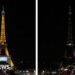 Iconic global landmarks turn off lights