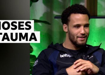 Moses Itauma during an interview