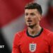 Ben White playing for England at Wembley