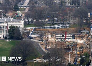 Judge temporarily halts construction of Trump's White House ballroom