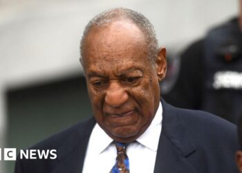 Jury orders Bill Cosby to pay $19m to ex-waitress after finding he abused her in 1972