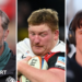 Geoff Parling, Rhys Carre and Tom Hooper