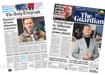 'Scott Mills sacked by BBC' and 'Starmer's 48-hour ultimatum'
