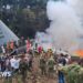 Search for four missing soldiers after Colombia plane crash kills 66