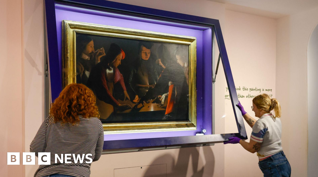 Stockton museum artwork hidden in attic for years back on display
