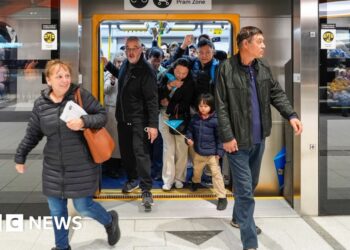 Two Australian states offer free public transport as war pushes up fuel prices