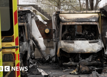 Two men arrested over Jewish charity ambulance arson attacks