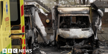 Two men arrested over Jewish charity ambulance arson attacks