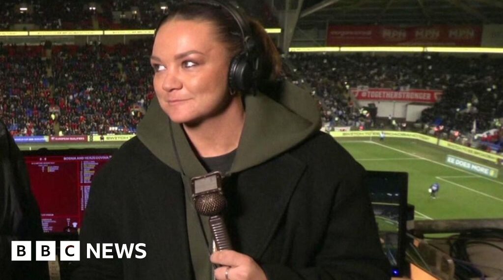 Wales fans rally as World Cup play-offs commentator Nia Jones faces sexist abuse