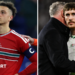Wales captain Ethan Ampadu (left) and Northern Ireland captain Trai Hume looked dejected after their World Cup play-off semi-final defeats