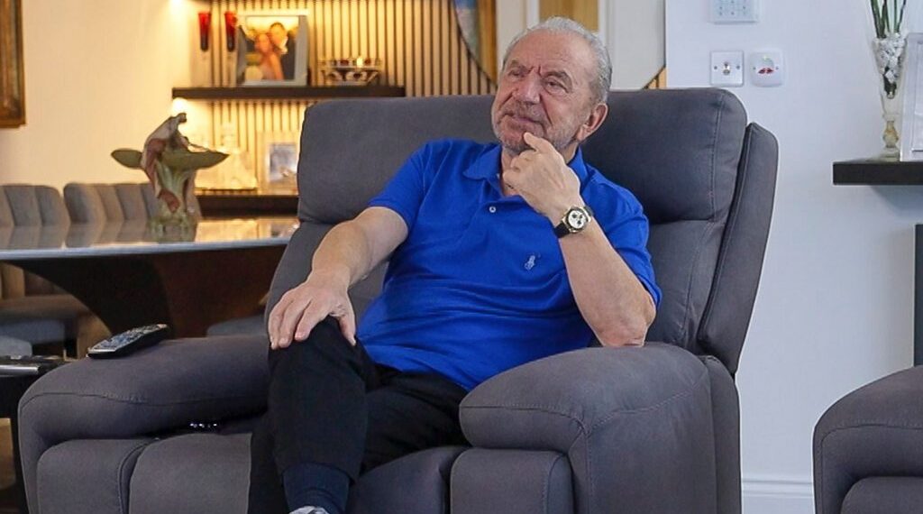 Who knew Lord Sugar is a table tennis fan?