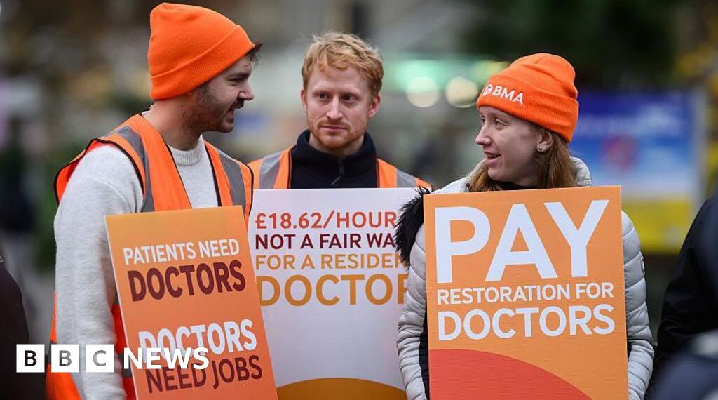 Why are resident doctors striking and how much are they paid?