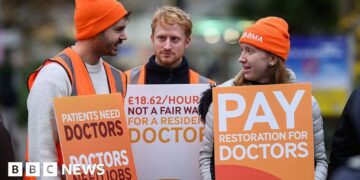 Why are resident doctors striking and how much are they paid?