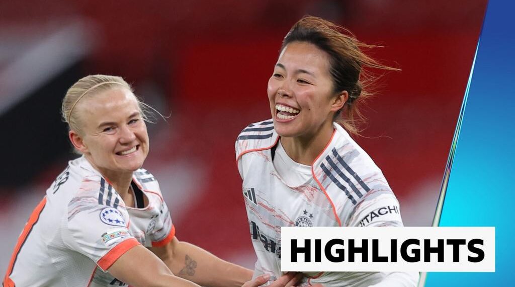 Pernille Harder and Momoko Tanikawa