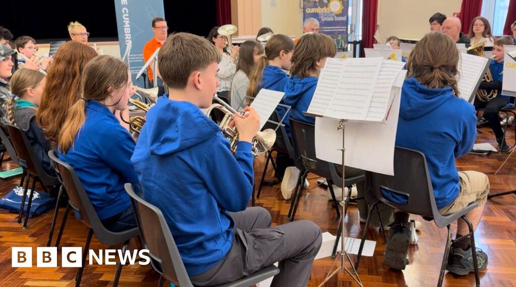 Young Cumbrian brass musicians head to national championships