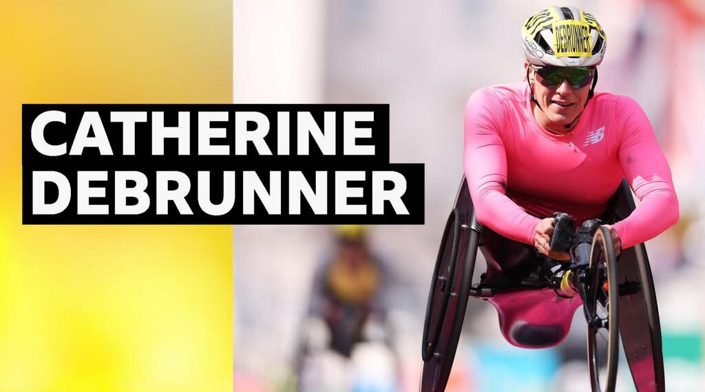 Catherine DeBrunner in wheelchair