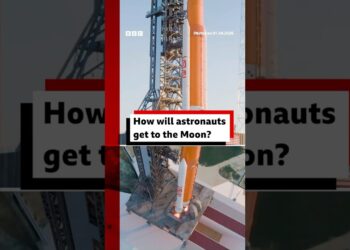 How will astronauts get to the moon? #Nasa #ArtemisII #BBCNews