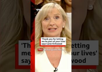 Carol Kirkwood says goodbye as she leaves BBC Breakfast. #TV #Weather #BBCNews