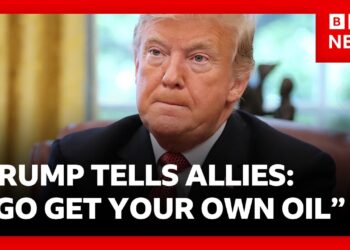 “Go get your own oil” – Trump’s message to allies who don’t back Iran campaign | BBC News