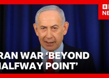Israeli PM Netanyahu says Iran war is ‘beyond halfway point’ | BBC News