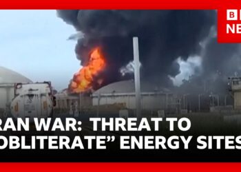 Trump threatens to “obliterate” Iran’s power supplies as fuel prices soar | BBC News