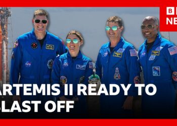 Artemis II gets ready to head to the Moon | BBC News