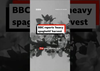 On 1 April, back in 1957, the BBC had this update on spaghetti trees. #AprilFools #BBCNews