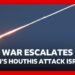 Iran War escalates as Yemen’s Houthis attack Israel and threaten Red Sea | BBC News